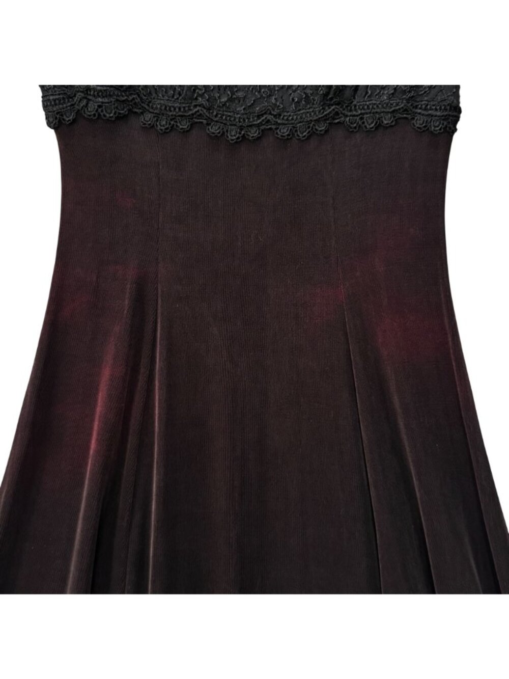 Vintage 90 Florencia Fiume Whimsygoth Dress S Cosplay Vampy Goth Dark Fairy - Picture 13 of 16